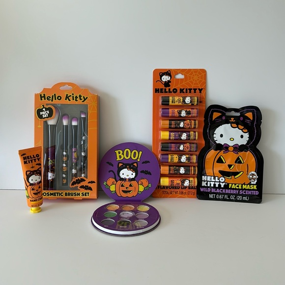 Hello Kitty Other - Hello Kitty 5 piece Halloween cosmetic bundle